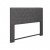 GR QUEEN/FULL HEADBOARD GREY